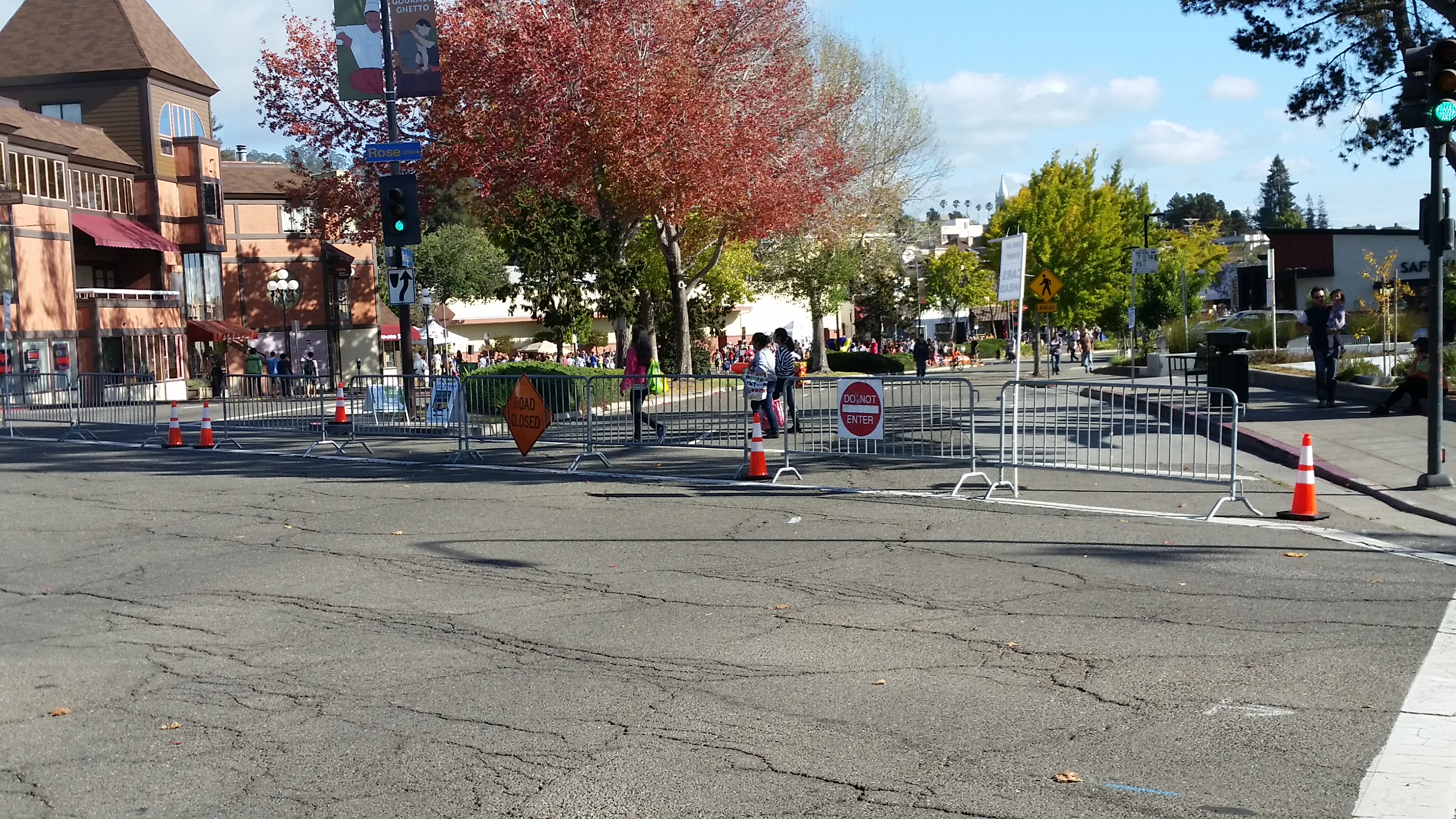 North Entrance at Rose & Shattuck