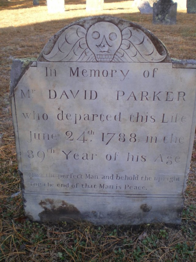 David Parker Gravestone