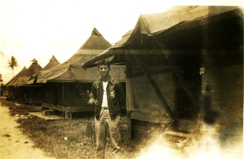 Dick in Leyte PI WWII