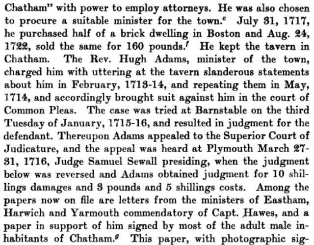 Ebenezer Hawes Bio 2