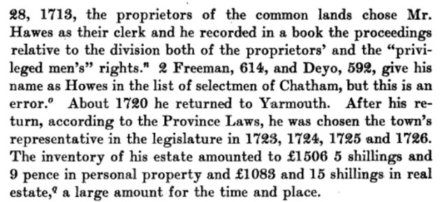 Ebenezer Hawes Bio 4