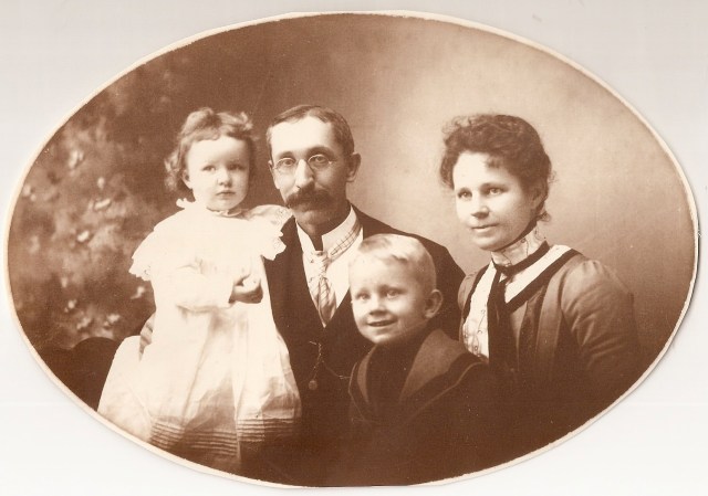 Miller Family: Genevieve, Frank, Henry, and Agnes