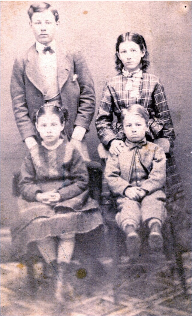 G. D. & Ellen Coleman Children ca. 1871 Anoka, MN