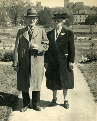 George and Fanny Lang