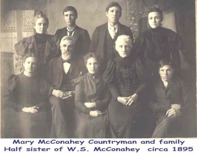 Mary McConahey Countryman,  circa 1895
