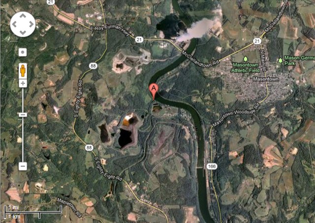 Mouth of Big Whiteley Creek, Monongahela, Pa