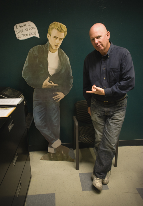 Thom Halls (and his buddy James)