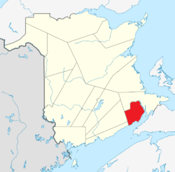 http://en.wikipedia.org/wiki/Hopewell_Parish,_New_Brunswick.  Hopewell Parish is is bordered to the north by Hillsborough Parish, to the east by Petitcodiac River and south by Harvey Parish, and to the west by the Elgin Parish.
