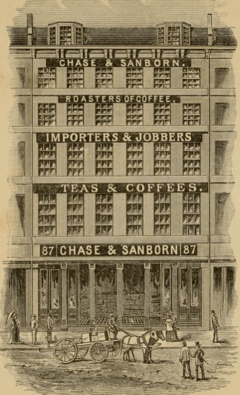 Chase & Sanborn building at 87 Broad St., Boston