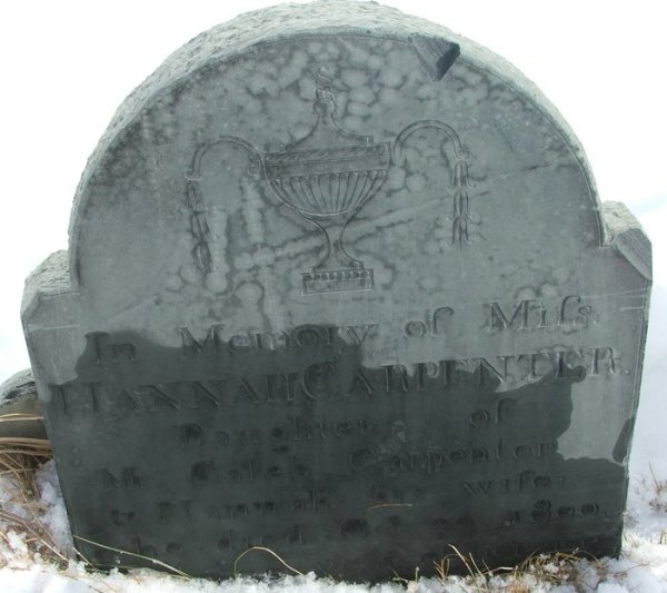 Hannah Carpenter Gravestone Find A Grave Memorial# 21483320 