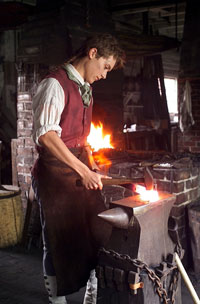 In a deed at Newbury, Mass. 1697, Benjamin Lowell was called blacksmith.