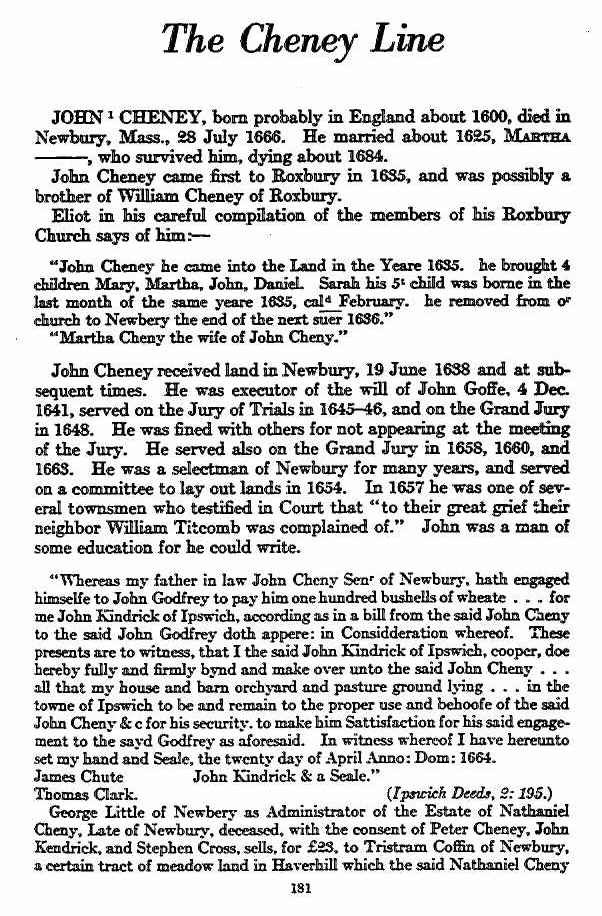 John Cheney 1