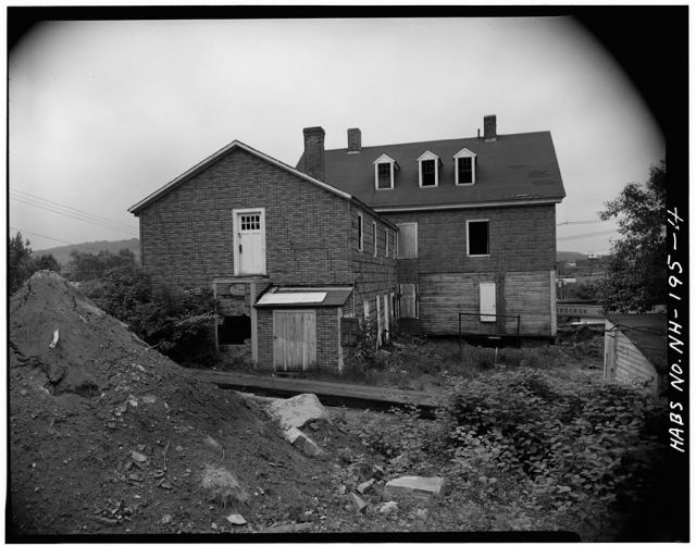 Rear View of House before it was moved