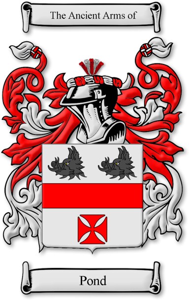 Robert Pond - Coat of Arms