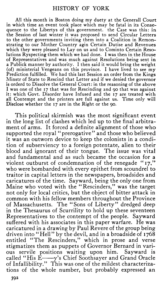 Evolution of a Tory 4