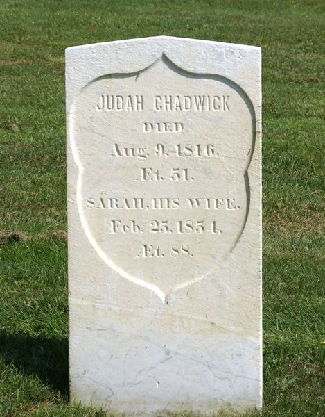 Judah and Sarah Chadwick
