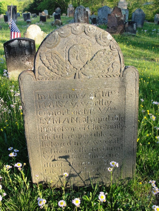 Mary Barker Lyman Gravestone