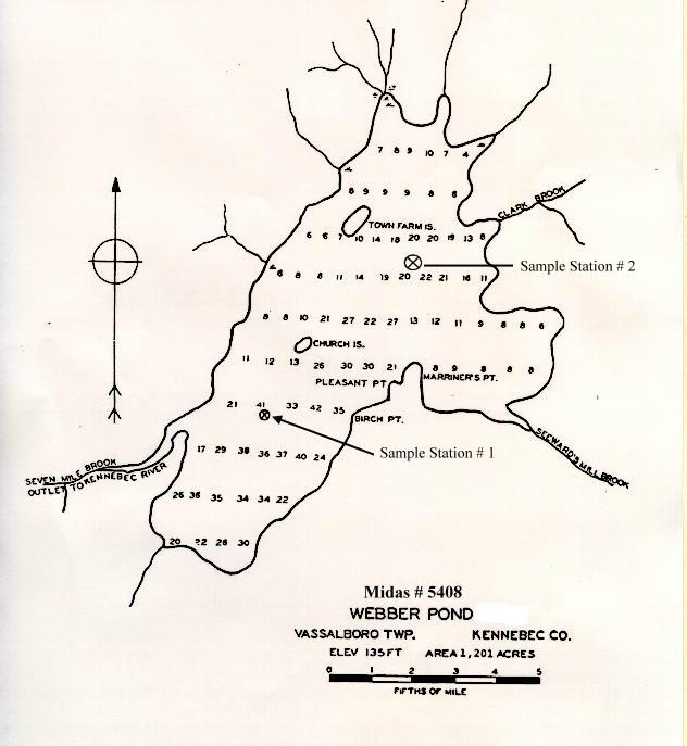 Webber Pond, Vassalboro, Maine