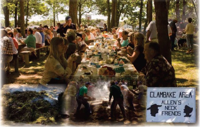 Allen's Neck Clam Bake began in 1888  and has now celebrated over 120 years