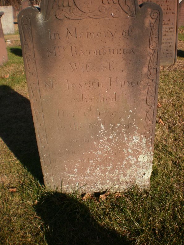 Bathsheba Pease Headstone