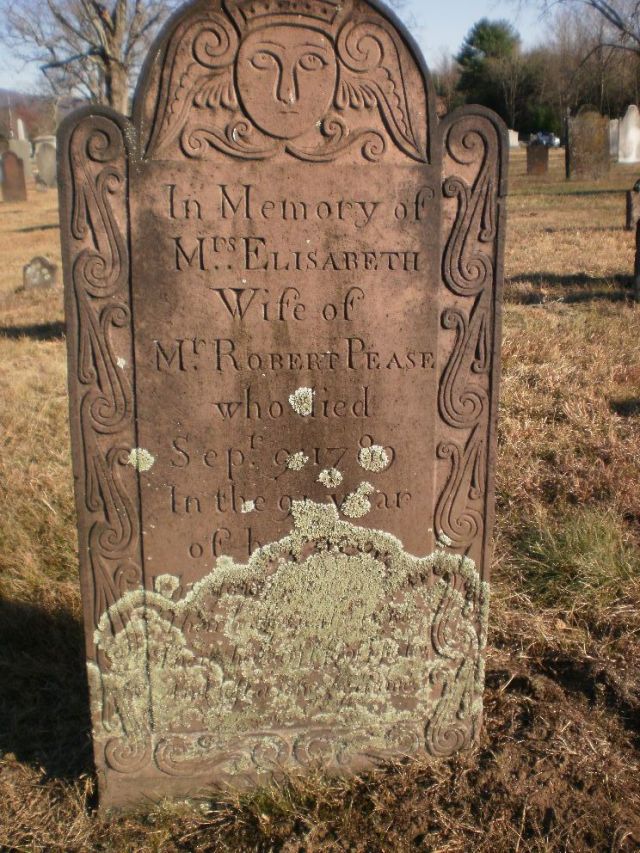 Elizabeth Emery Pease Headstone
