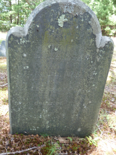 Huldah Foster Cheever Headstone