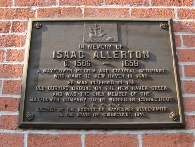 Isaac Allerton Marker