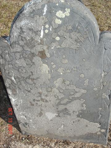 Lieut Benjamin (Walcut) Walcott Gravestone