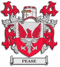 Robert Pease - Coat of Arms