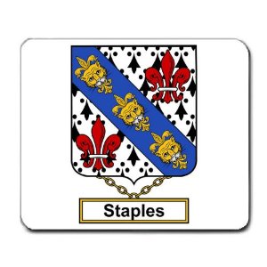 Immigrant Ancestor - Staples Coat of Arms
