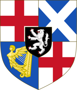 Sir Oliver Cromwell Coat of Arms - "Arms of the Protectorate (1653–1659)" by Sodacan            This vector image was created with Inkscape. - Own work. Licensed under CC BY-SA 3.0 via Commons - https://commons.wikimedia.org/wiki/File:Arms_of_the_Protectorate_(1653%E2%80%931659).svg#/media/File:Arms_of_the_Protectorate_(1653%E2%80%931659).svg