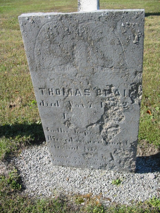 Thomas Blair 1841 Gravestone