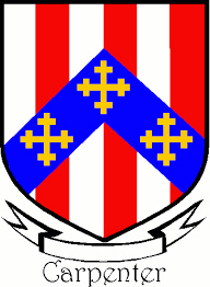Immigrant Ancestor - Carpenter Coat of Arms