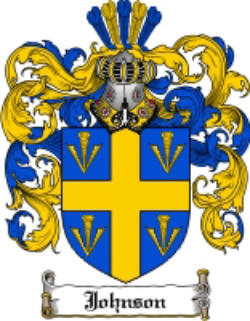 Immigrant Ancestor - Johnson Coat of Arms