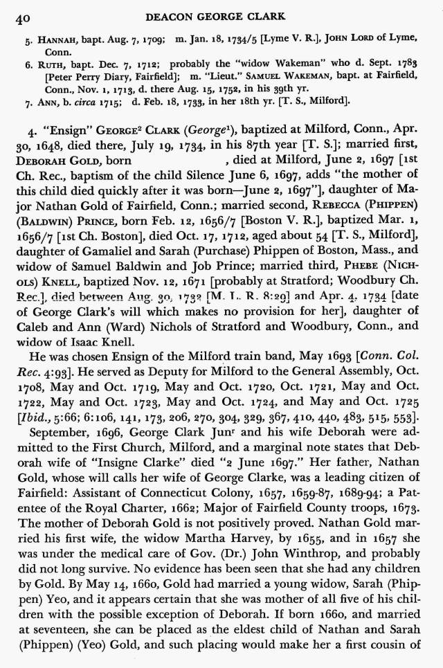 Ensign George Clark Bio