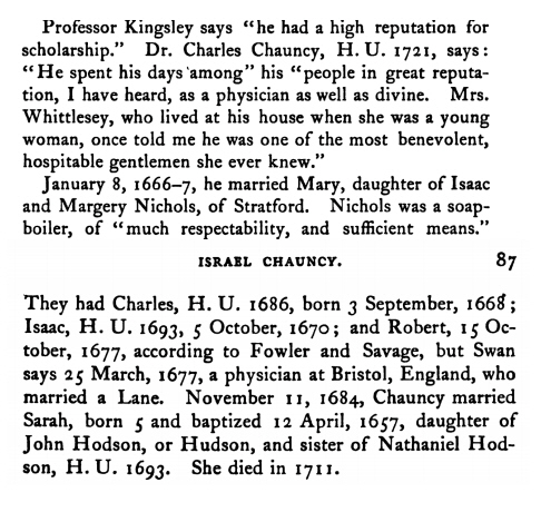 Israel Chauncy Bio 8