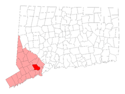 Abraham Nichols was one of the first residences in Trumbell, Fairfield, CT