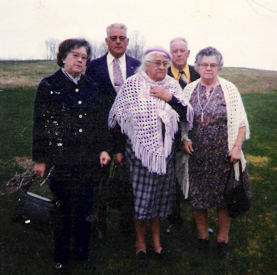 Gilbert Siblings: Perry, Ivan, Claire, Doris, Alice