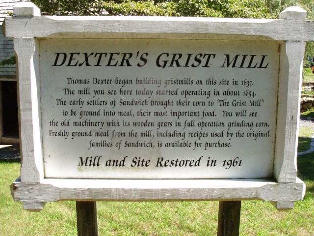 Dexter's Grist Mill