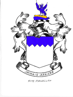 Immigrant Ancestor -Fitz Randolf Coat of Arms