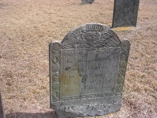 John Hallett Gravestone