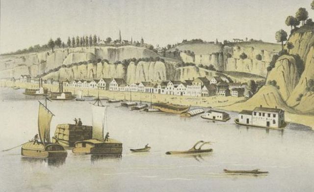 Natchez Mississippi in 1850