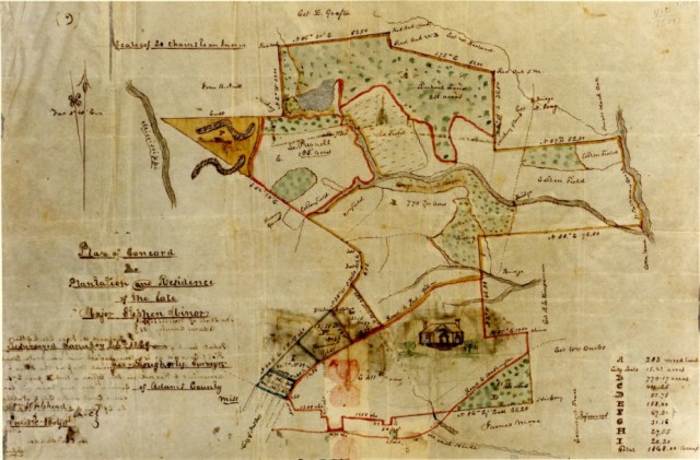 Plan of Concord 1 - Mississippi Dept. of Archives and History Catalog