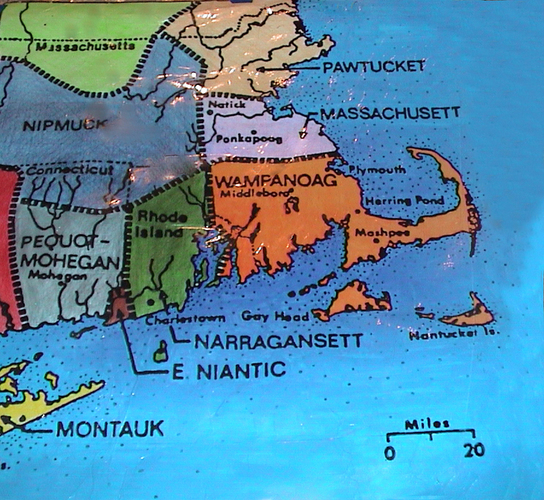 Wampanoag Map