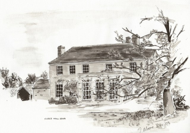 Clees Hall Drawing
