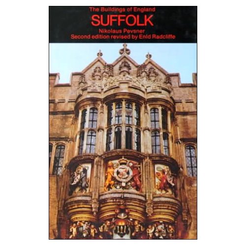 Hengrave Hall appears on the cover of Pevsner's Buildings of England - Suffolk