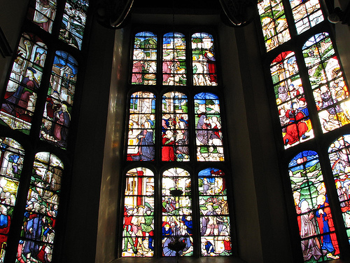 Hengrave Hall Chapel Glass