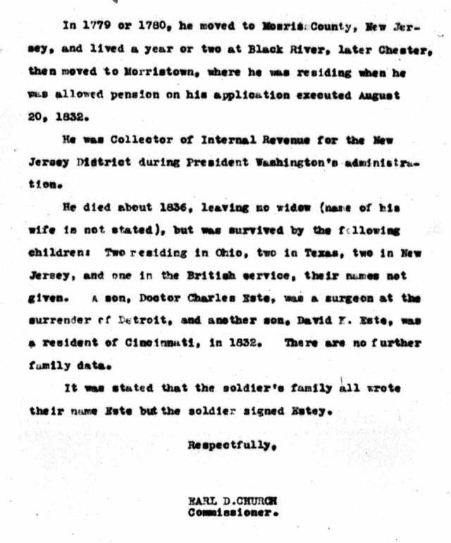 Moses Estey Pension 12