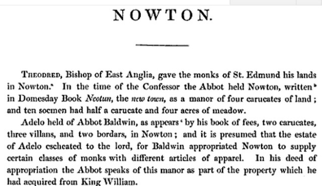 The history and antiquities of Suffolk: Thingoe hundred By John Gage, 1832