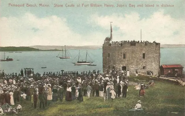 Replica of Fort William Henry in 1909